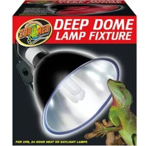 Domo profundo para lámpara de reptiles